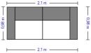 Konfiguration | Roomio 2,5-Sitzer Sofa No. 4101 Sand