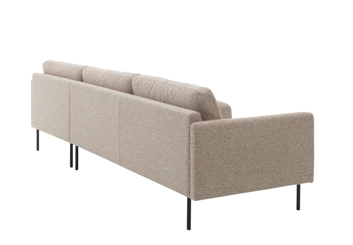Roomio Polstergarnitur No. 4104 Rusty Melange mit Kopfstütze