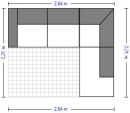 Konfiguration | Roomio Polstergarnitur No. 4105 Grün